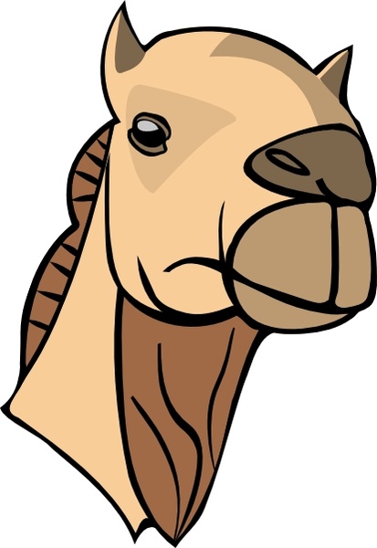 413x600 Camel Head Clip Art Free Vector In Open Office Drawing