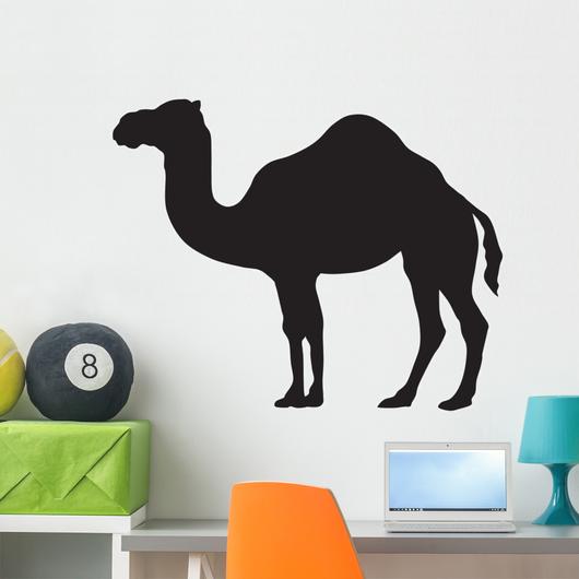 530x530 Camel Silhouette Vector Wall Decal