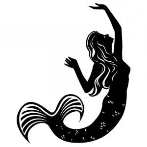 300x300 Mermaid Vector Sea Design Fish Water Createmepink
