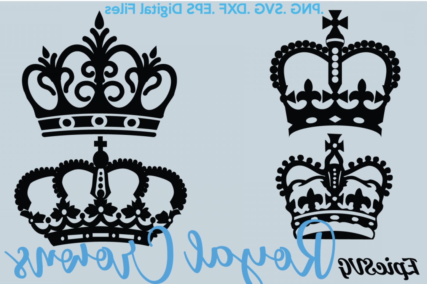 1440x960 Royal Crowns Dxf Crowns Clipart Digital Download Vector