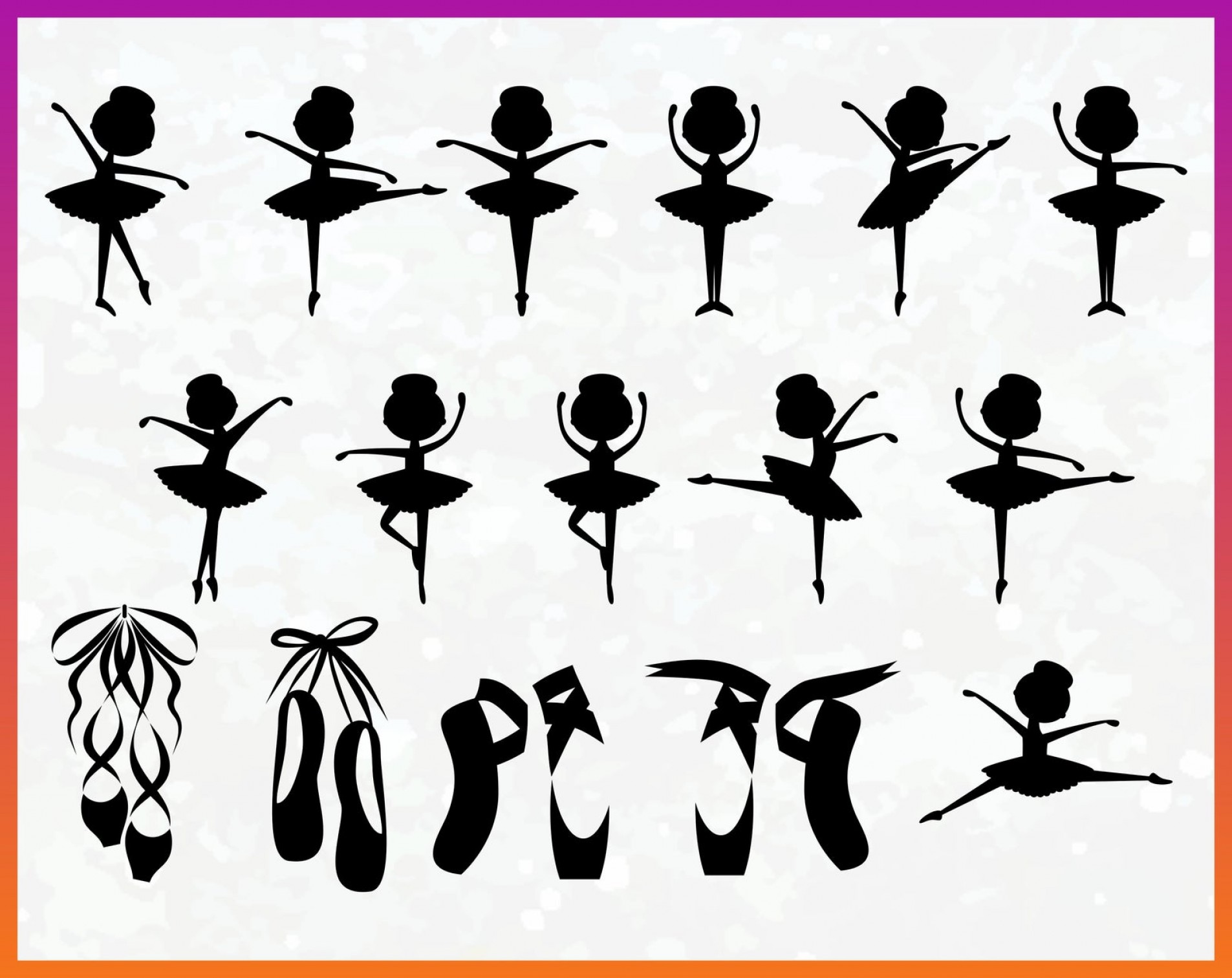 1905x1513 Ballerina Ballerina Ballet Silhouette Cameo Ballerina