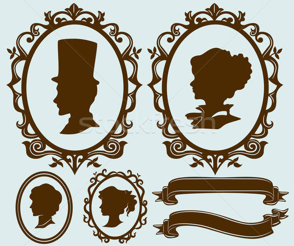 600x504 Cameo Stock Vectors, Illustrations And Cliparts Stockfresh