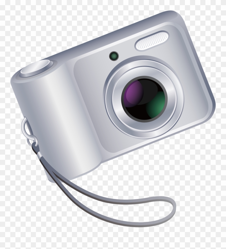 Digital Camera Clipart Vector 880x966 Digital Camera Clipart Vector
