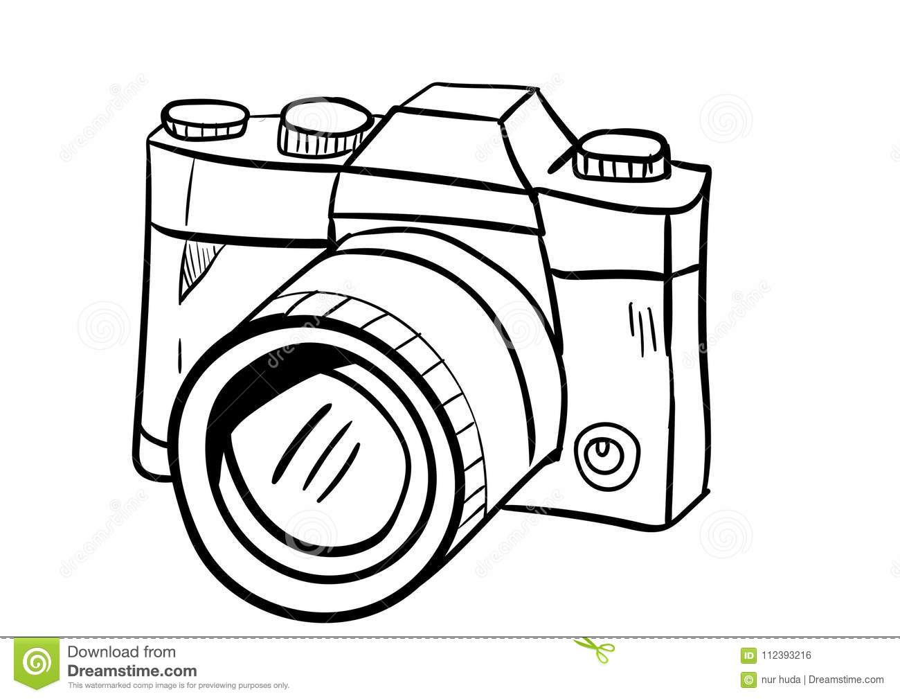 1300x1009 Huge Collection Of 'camera Drawing Simple' Download More Than