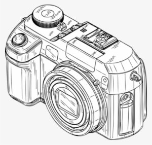 300x286 Huge Collection Of 'dslr Camera Drawing' Download More Than