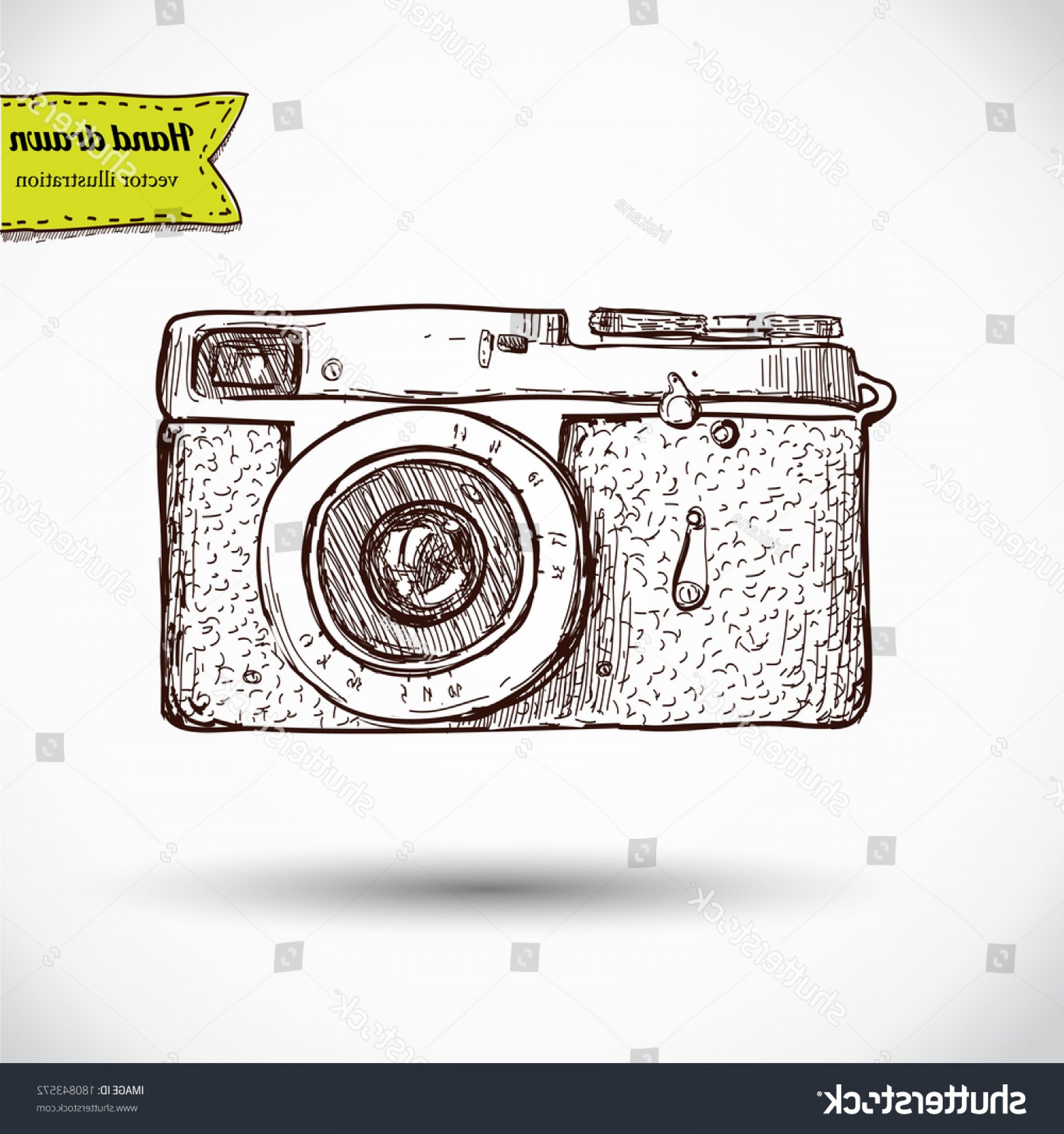 1800x1918 Vector Illustration Camera Hand Draw On Soidergi