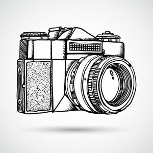 Camera Drawing Vector at Vectorified.com | Collection of Camera Drawing ...