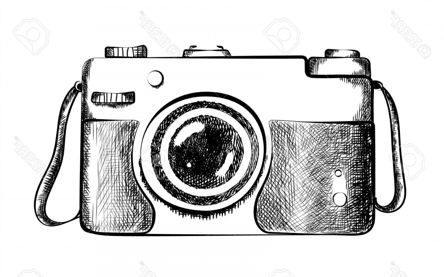 Camera Drawing Vector at Vectorified.com | Collection of Camera Drawing ...