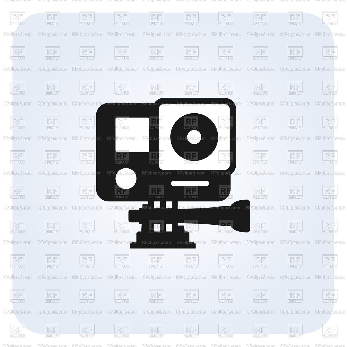 Simple Action Camera Icon Vector Image Of Technology Gomixer 1200x1200 Simple Action Camera Icon Vector Image Of Technology Gomixer