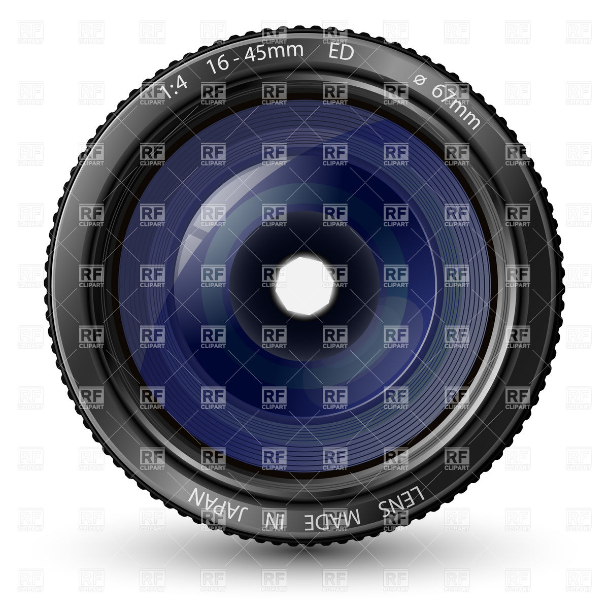 1200x1200 Photo Camera Lens Vector Image Of Objects Frbird