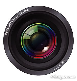 Camera Lens Vector