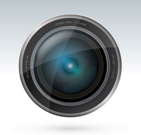 456x437 Free Camera Lens Vector Illustrator Frees Clipart And Vector
