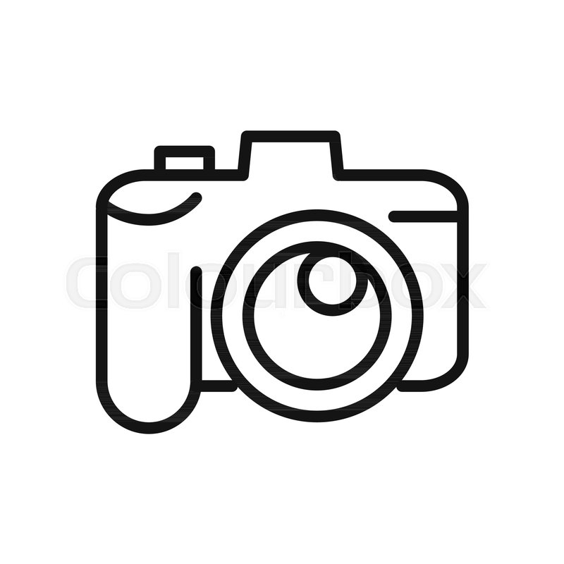 800x800 Digital Camera Logo Stock Vector Colourbox