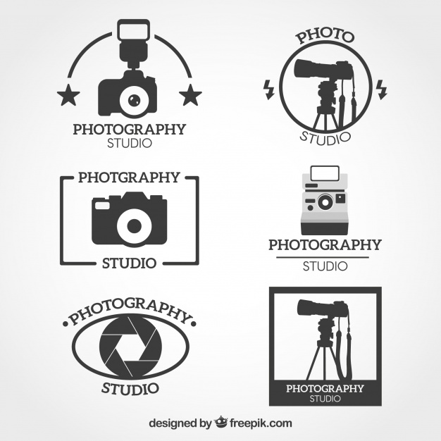 626x626 Black And White Camera Logo Vector Free Download