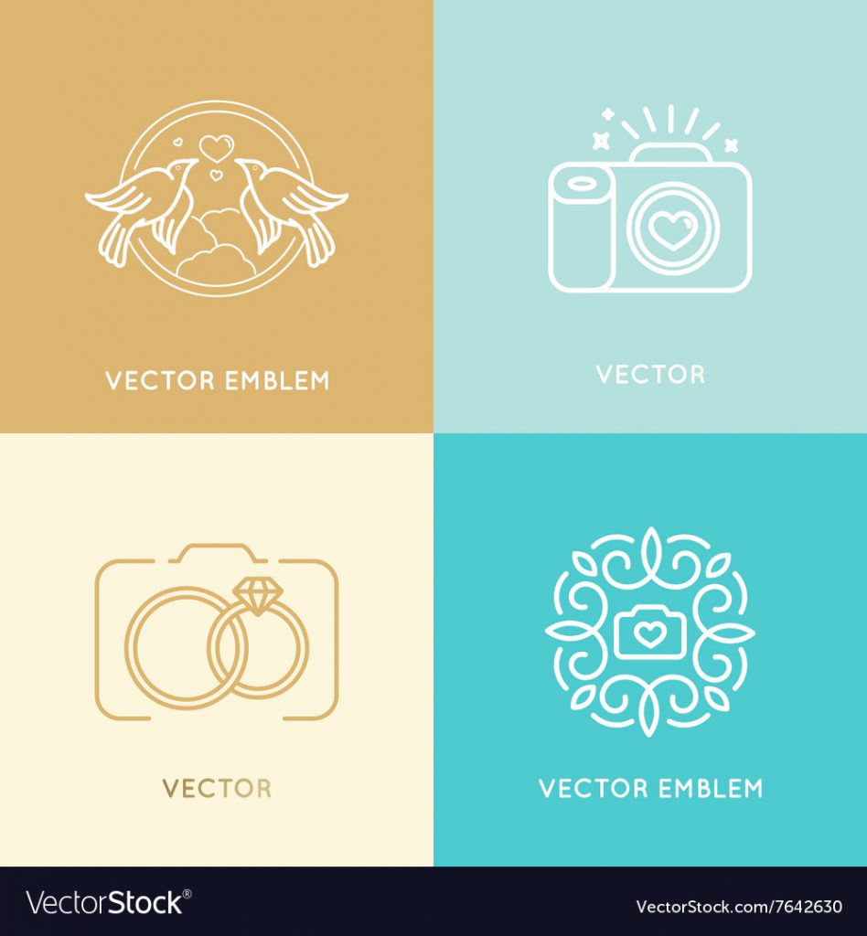 948x1024 Stock Vector Of Photography Logo Templates Logos Badges And Labels