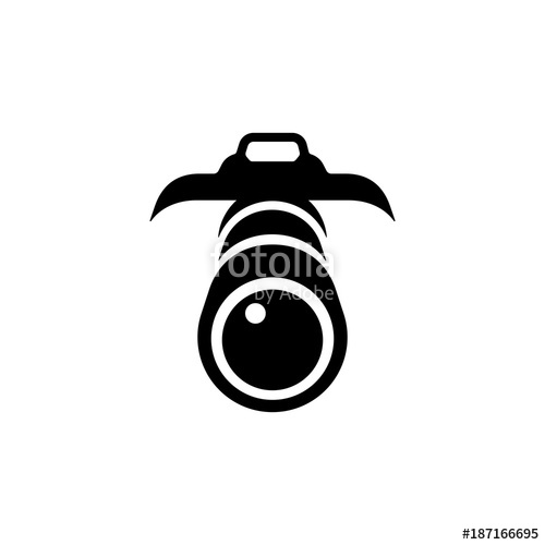 500x500 Camera And Lens Logo Design Stock Image And Royalty Free Vector