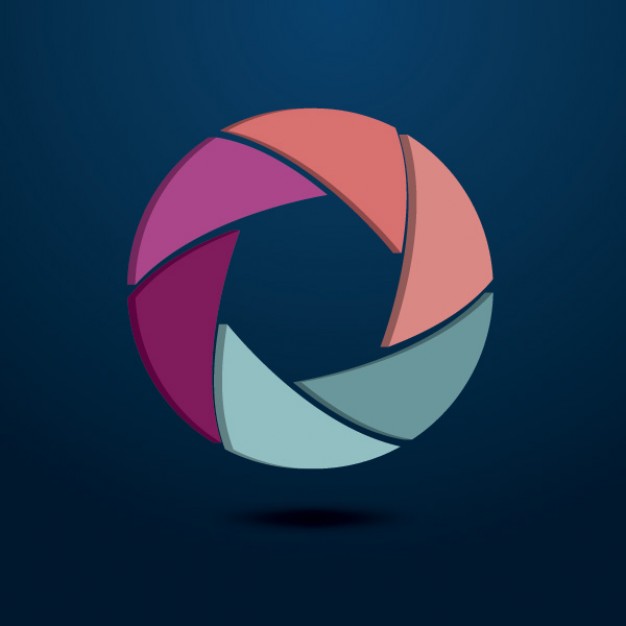 626x626 Camera Shutter Vector Free Download