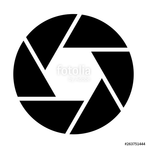 500x500 Camera Shutter Vector Icon Stock Image And Royalty Free Vector