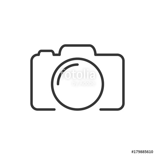 500x500 Photo Camera Silhouette, Icon Stock Image And Royalty Free Vector