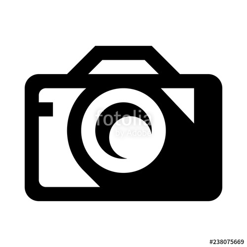 500x500 Camera Silhouette Icon Stock Image And Royalty Free Vector
