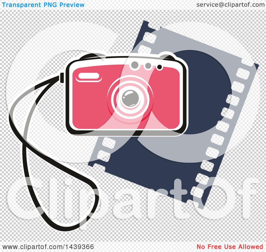 1080x1024 Clipart Of A Camera With A Strap Over A Film Strip