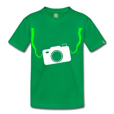 378x378 Camera Hanging On Neck Strap Colour Vector T Shirt Spreadshirt