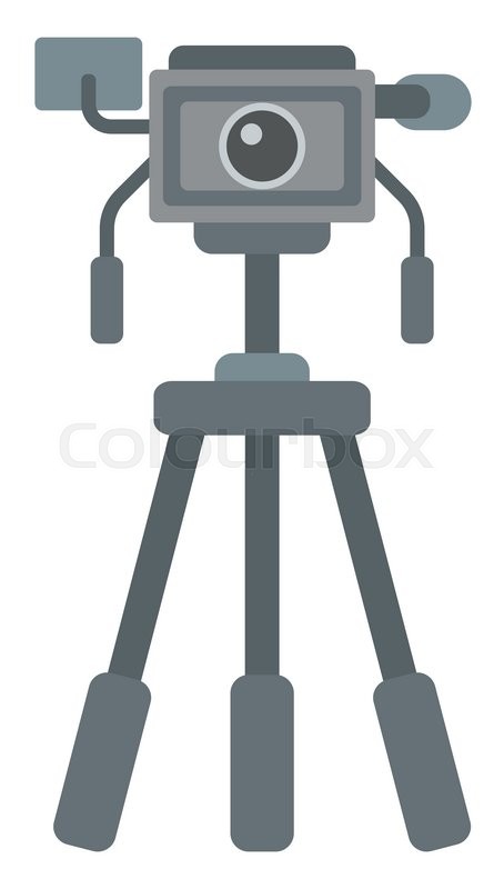 Photo Camera On Tripod Vector Flat Stock Vector Colourbox 454x800 Photo Camera On Tripod Vector Flat Stock Vector Colourbox