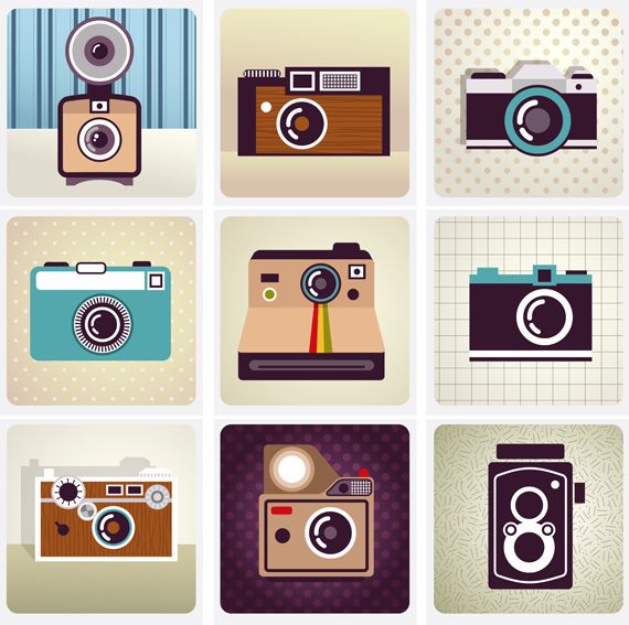 Free Hipster Vectorslove The Cameras!!!!! 570x567 Free Hipster Vectorslove The Cameras!!!!!
