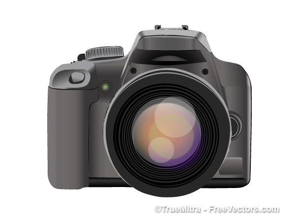 Download Free Digital Camera Vector Vector Illustration 600x449 Download Free Digital Camera Vector Vector Illustration