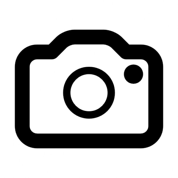 626x626 Camera Outline Icons Free Download