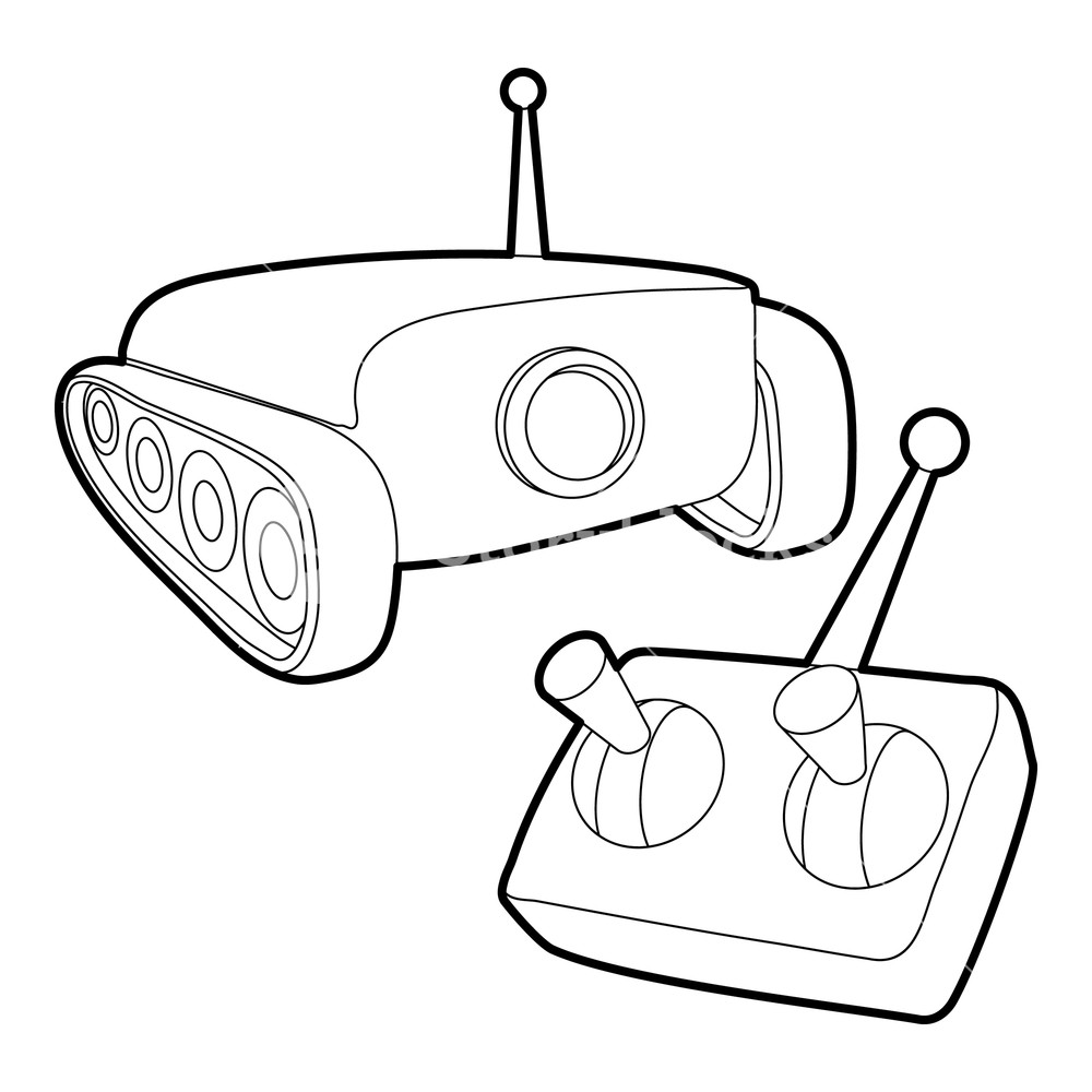 1000x1000 Moving Camera Icon Outline Illustration Of Moving Camera Vector