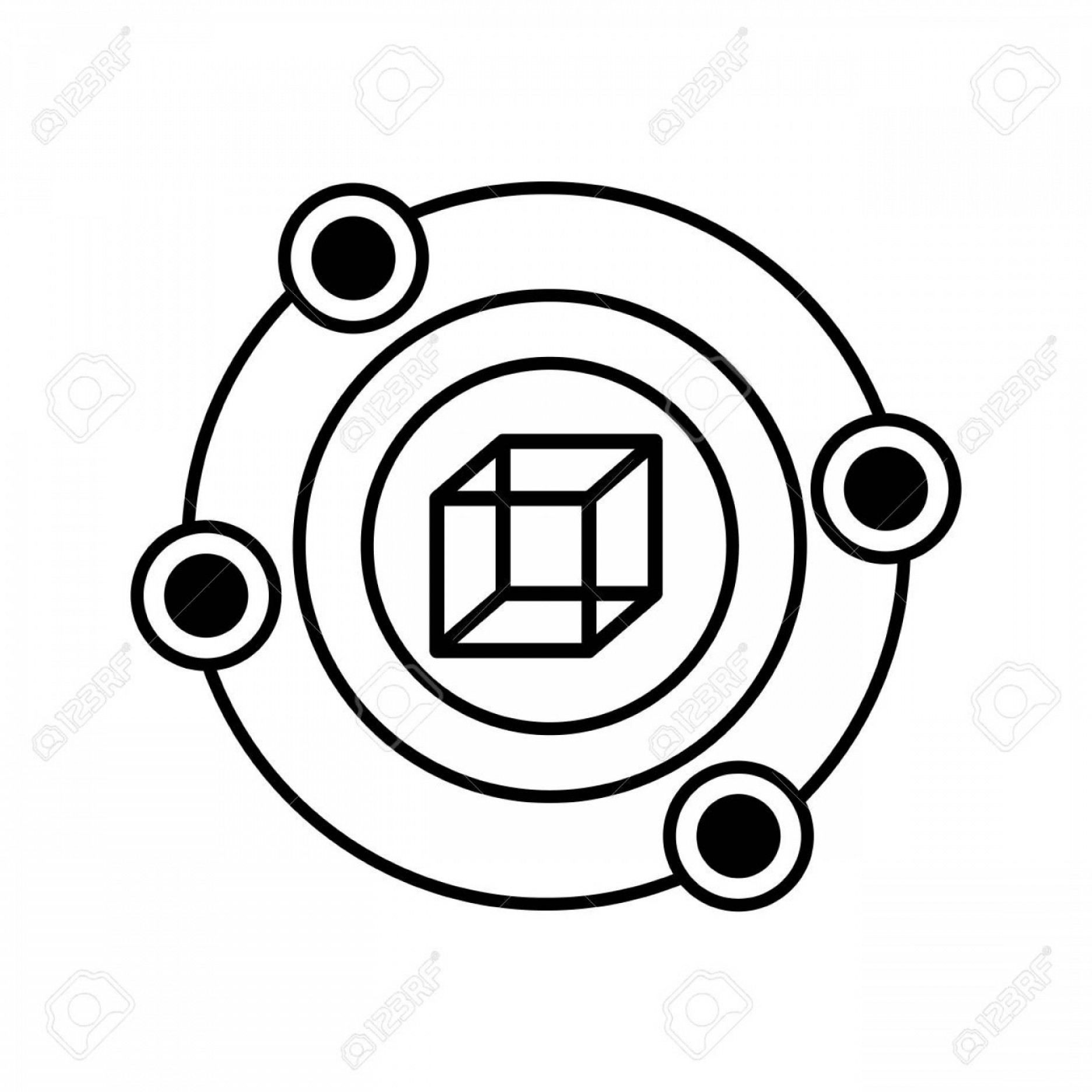 1872x1872 Photostock Vector Vr Camera View Degree Technologies Outline