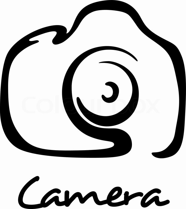 712x800 Camera Vector Luxury Hand Drawn Vintage Camera Vector