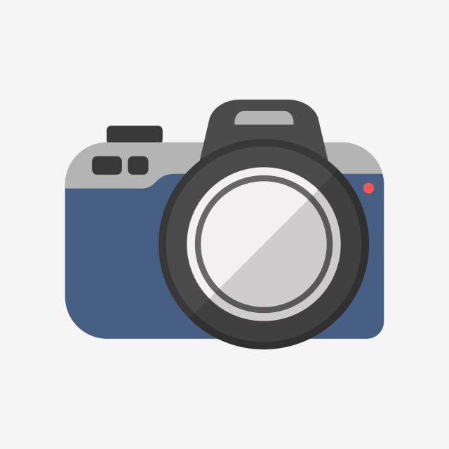 640x640 Blue Camera Vector Clipart, Blue, Symbol, Logo Png And Vector