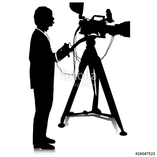 500x500 Cameraman Vector Stock Image And Royalty Free Vector