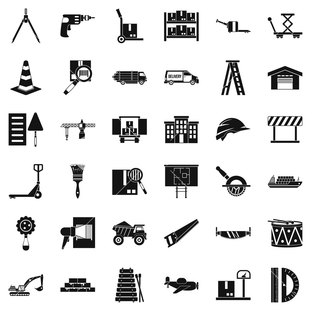 1000x1000 Camion Icons Set Simple Set Of Camion Vector Icons For Web