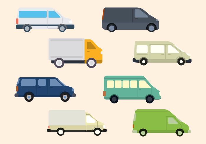 700x490 Van Free Vector Art
