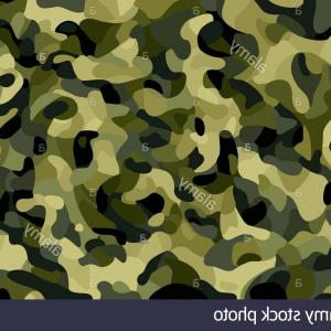 300x300 Stock Illustration Seamless Camouflage Pattern Khaki Texture