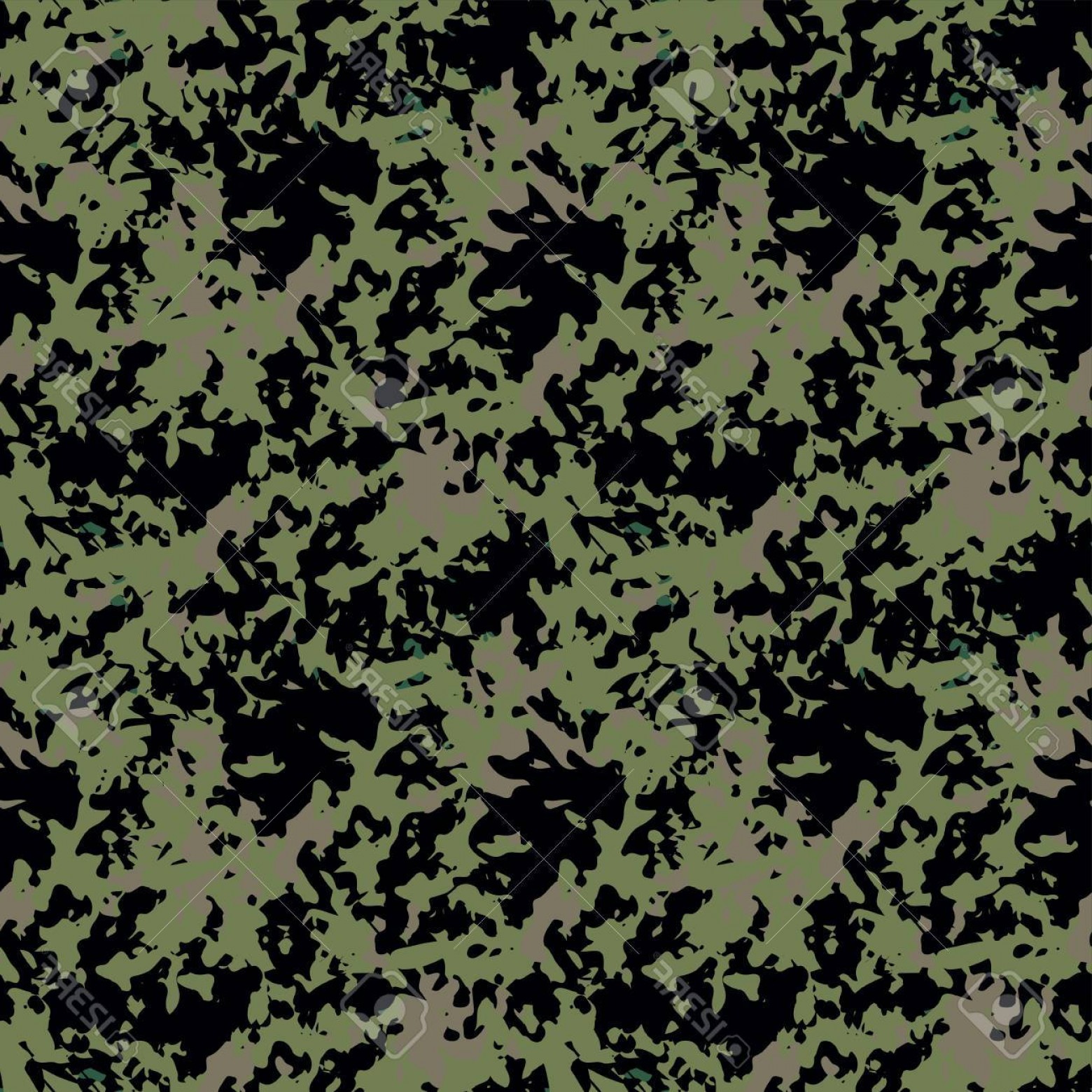 1560x1560 Vector Grass Camo Print Savoyuptown