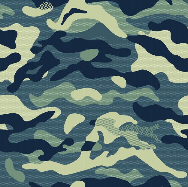 626x625 Camouflage Pattern Background Seamless Royalty Free Vector