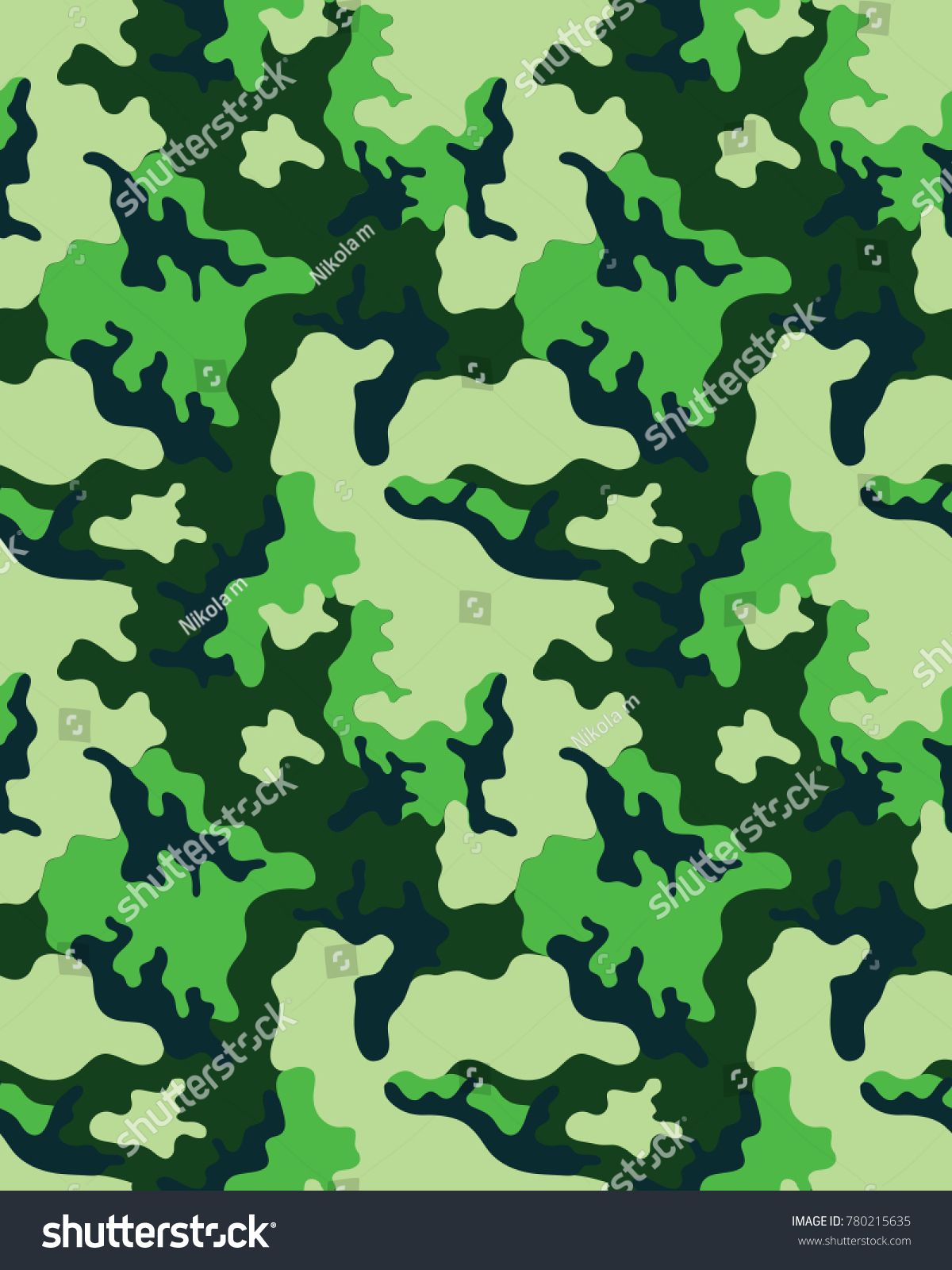 Abstract Camouflage Pattern Seamless Vector 1200x1600 Abstract Camouflage Pattern Seamless Vector