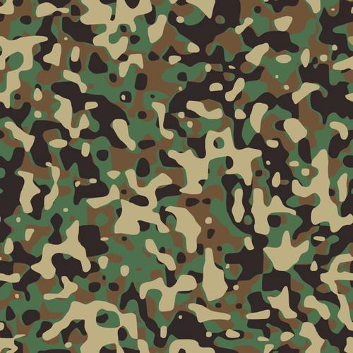 Camouflage Pattern Vector Image 500x500 Camouflage Pattern Vector Image
