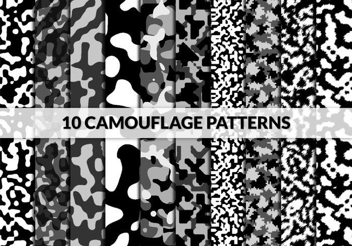 Camouflage Pattern Vector Free Download At Vectorified.com | Collection ...