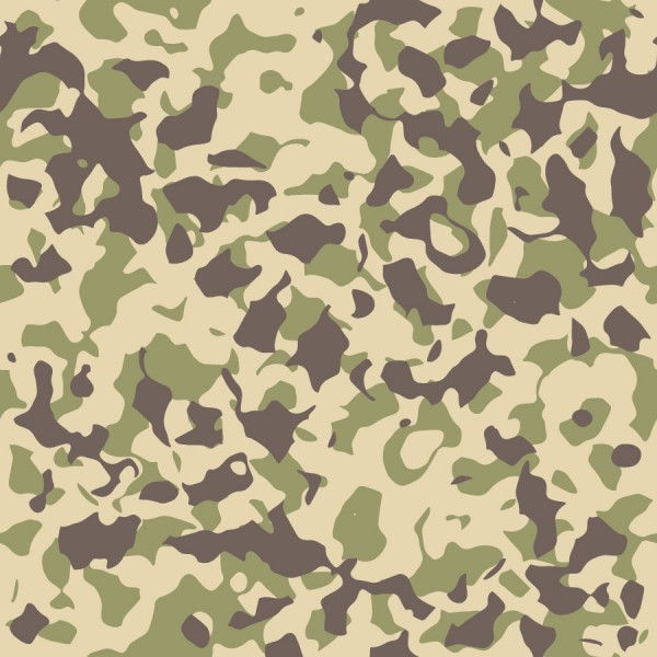 600x600 Camouflage Texture Patterns Vector Tiles