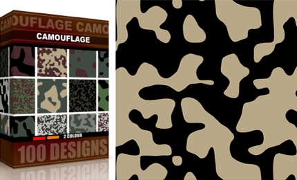 430x260 Vector Seamless Camouflage Pattern Color Vector Photoshop