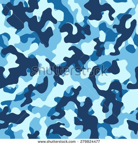 450x470 Vector Illustration Of Sea Water Camouflage Seamless Pattern