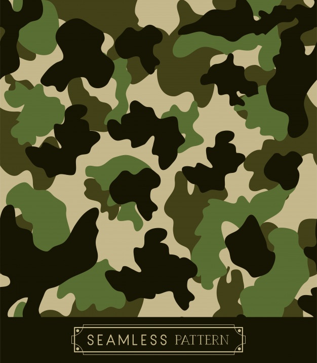 camouflage vector pattern illustrator