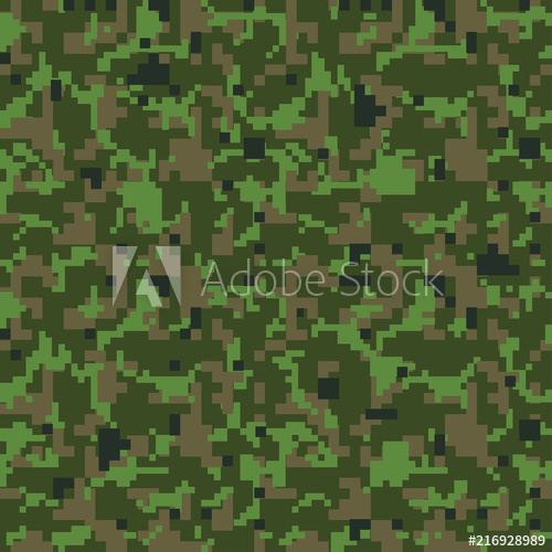 500x500 Pixel Camo Seamless Camouflage Pattern Military Camouflage