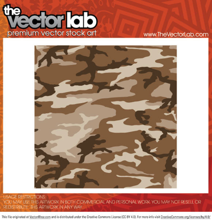 893x936 Camouflage Vector Pattern