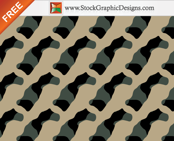 600x486 Seamless Camouflage Free Vector Pattern Colours